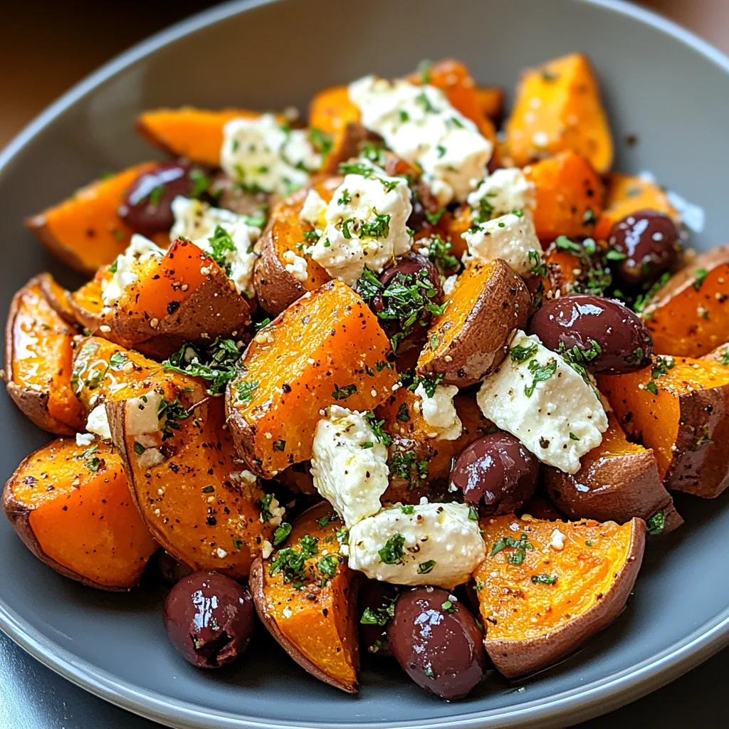Mediterranean Sweet Potatoes