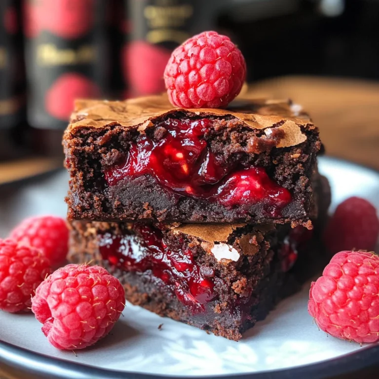 Raspberry Brownies