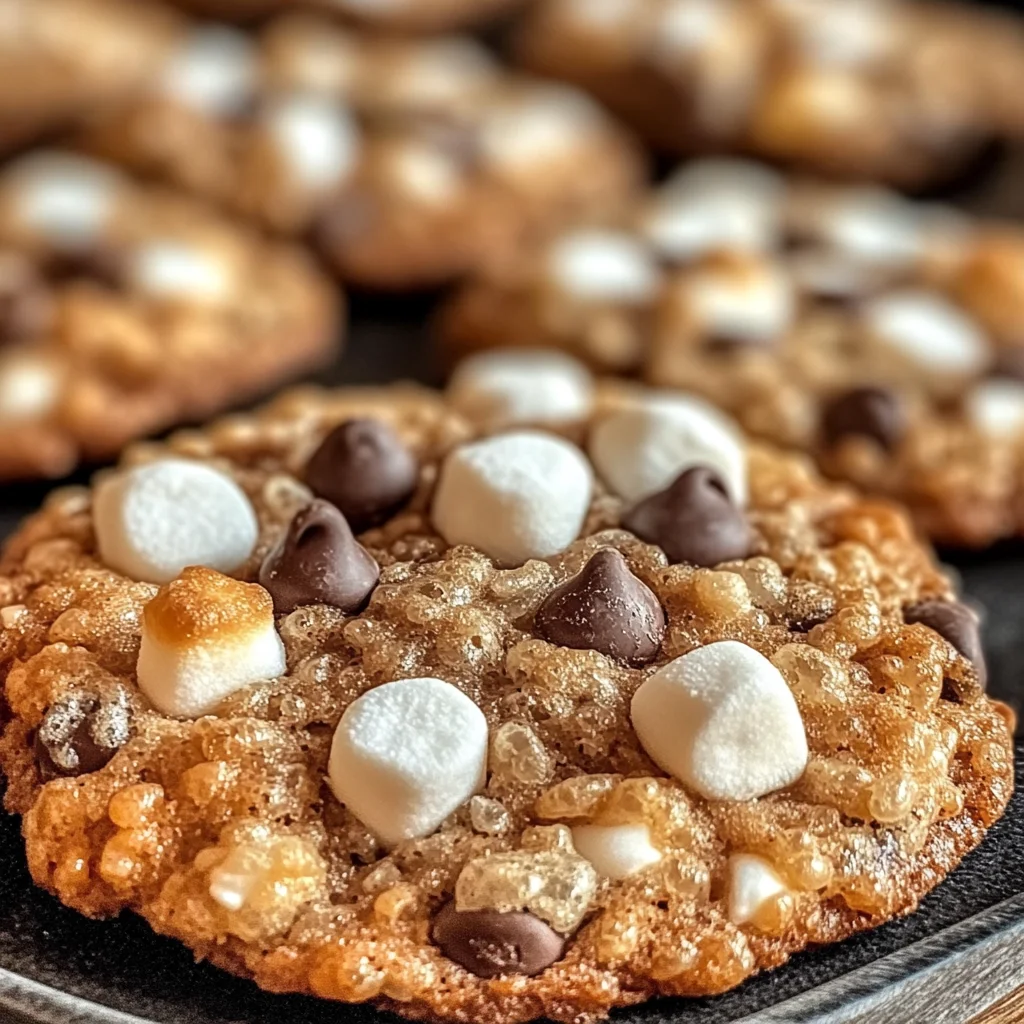 Rice Krispie Cookies with Chocolate Chips Recipe